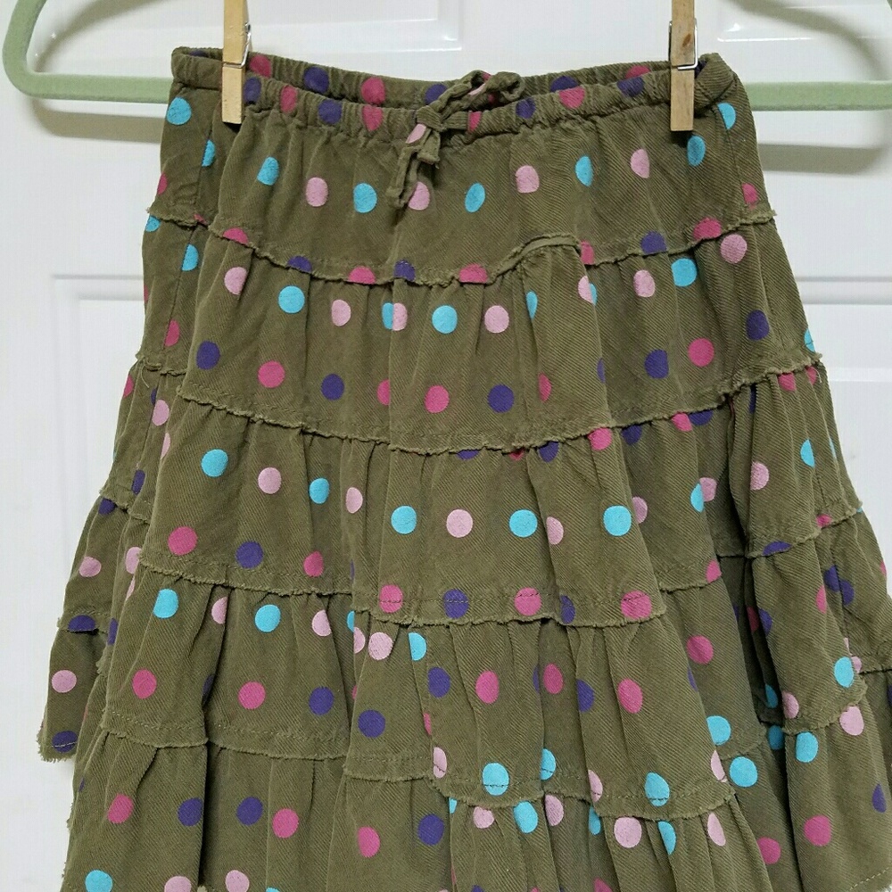 Mini Boden Sz 4-5y lightweight Corduroy Polka dot